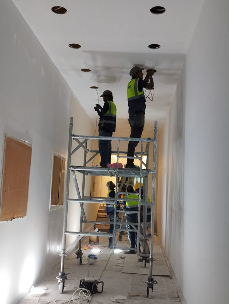 Industrial electrical services in Abu Dhabi